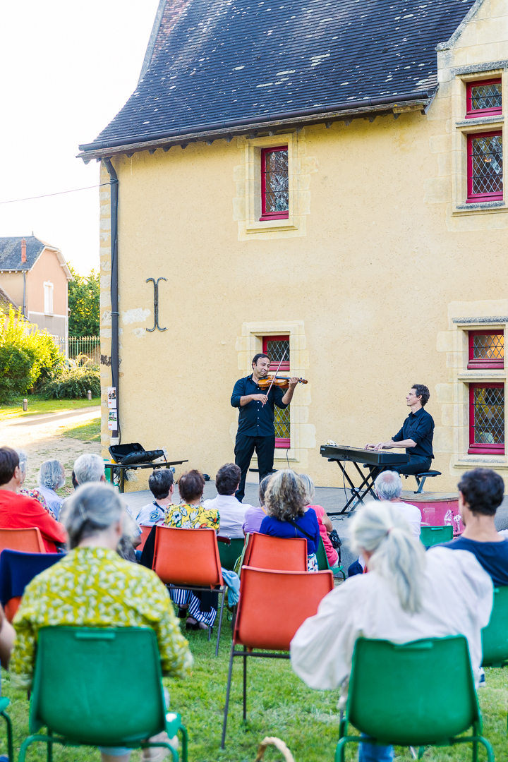 Duo Ad Libitum au Festival Le Boucan des Arts à Lavaré (Sarthe)